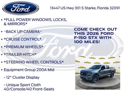 2026 Ford F-150 STX 200A