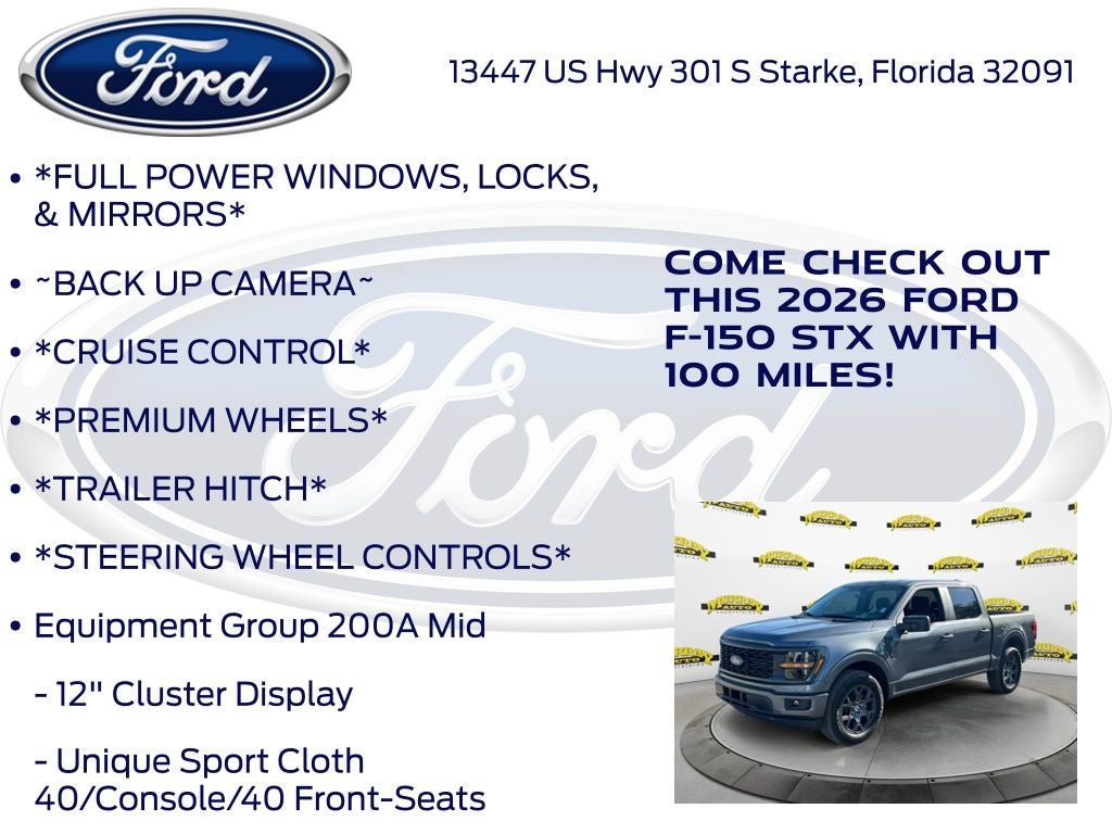 2026 Ford F-150 STX 200A