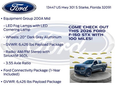 2026 Ford F-150 STX 200A