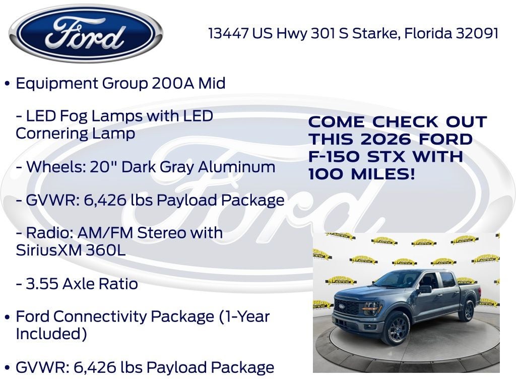 2026 Ford F-150 STX 200A