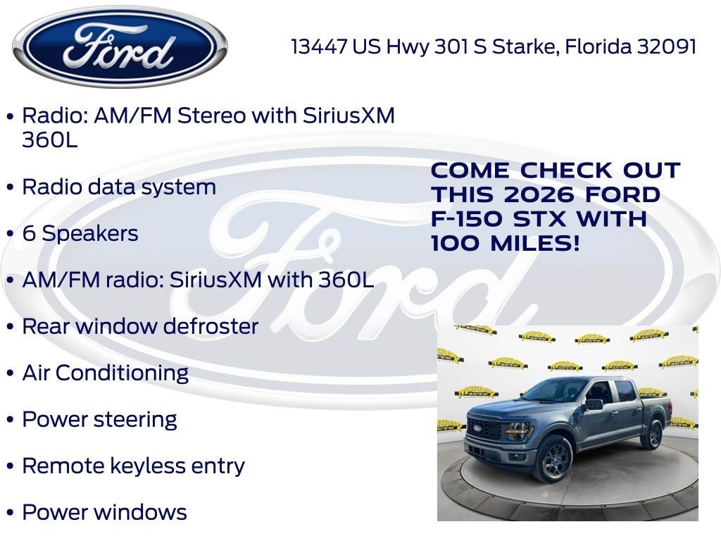 2026 Ford F-150 STX 200A