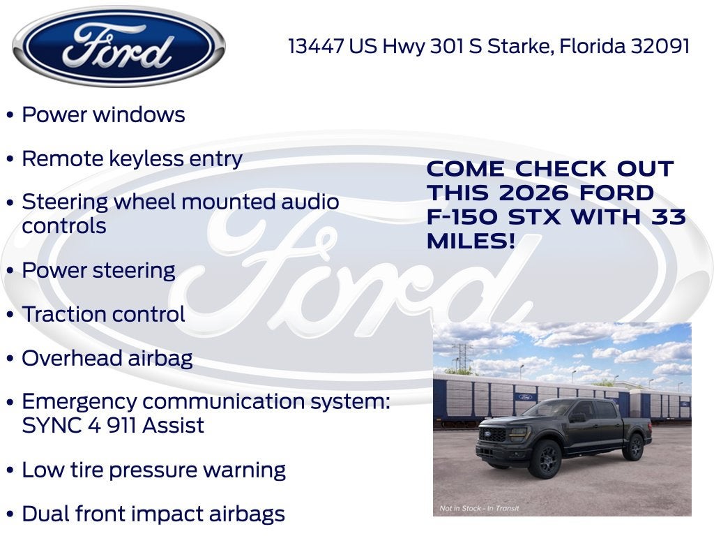 2026 Ford F-150 STX 200A