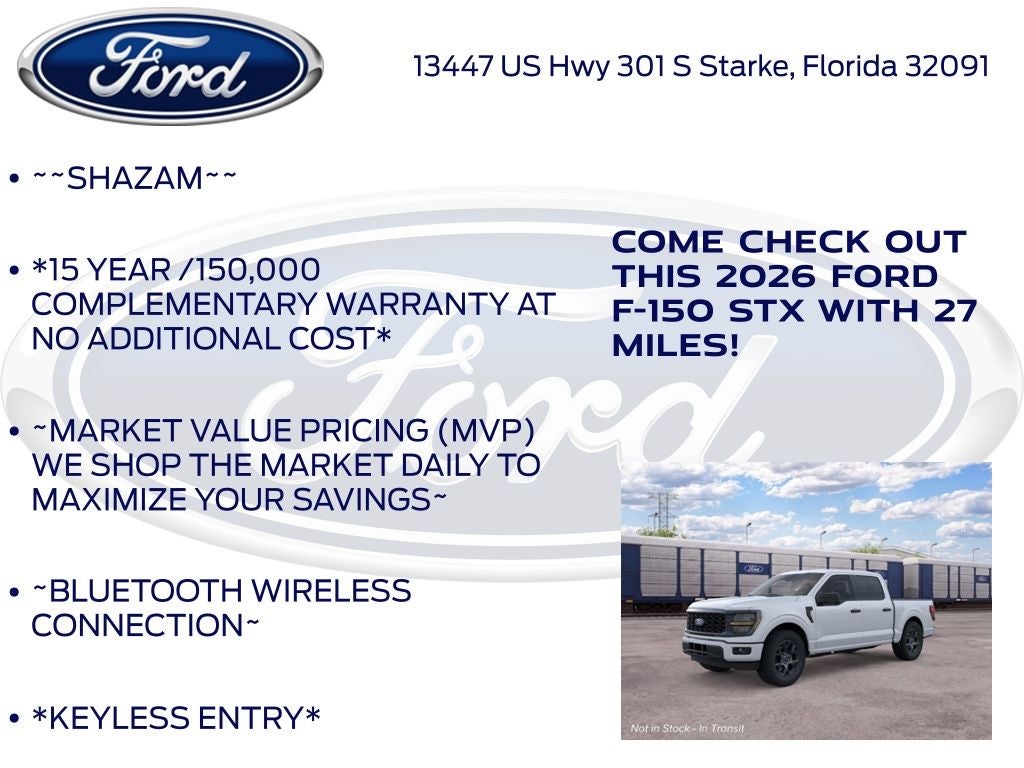 2026 Ford F-150 STX 200A