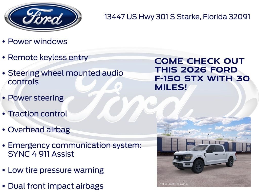 2026 Ford F-150 STX 200A