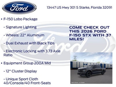 2026 Ford F-150 STX 200A