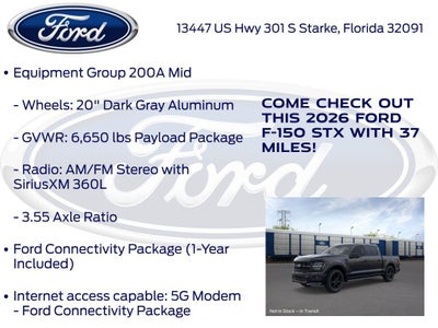 2026 Ford F-150 STX 200A