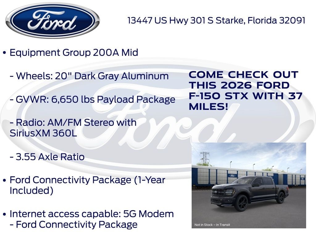 2026 Ford F-150 STX 200A