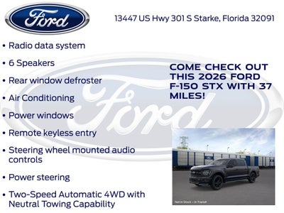 2026 Ford F-150 STX 200A