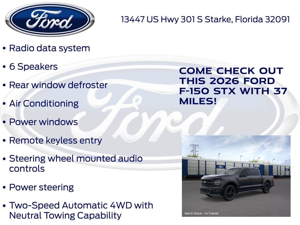 2026 Ford F-150 STX 200A