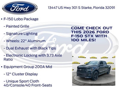 2026 Ford F-150 STX 200A