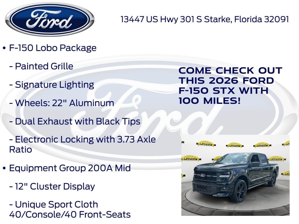 2026 Ford F-150 STX 200A