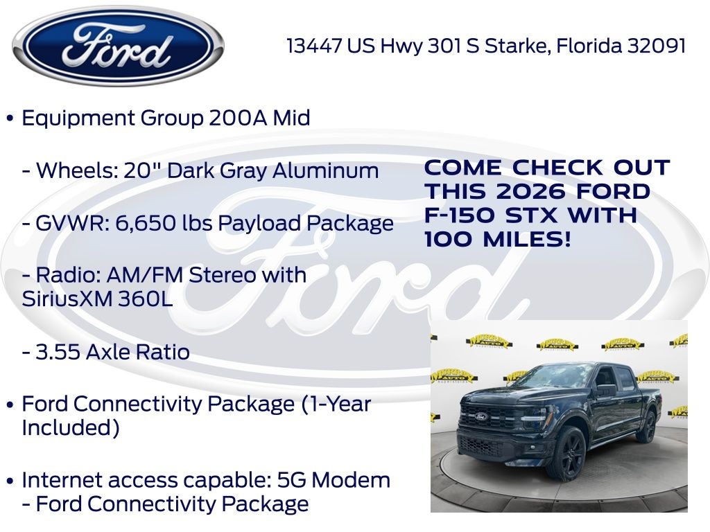 2026 Ford F-150 STX 200A