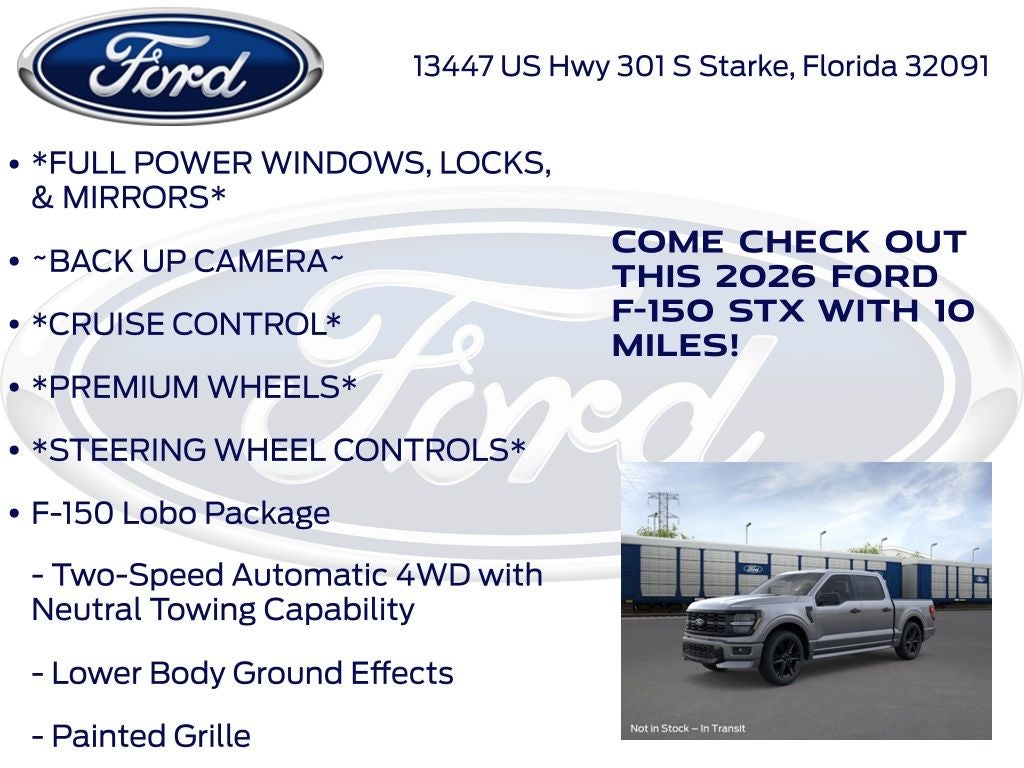 2026 Ford F-150 STX 200A