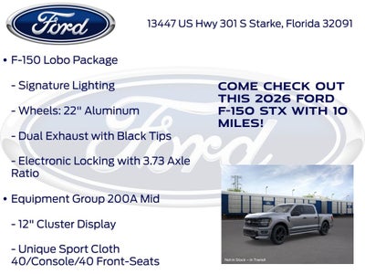 2026 Ford F-150 STX 200A