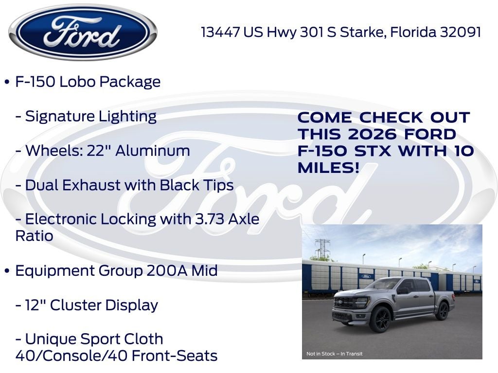 2026 Ford F-150 STX 200A