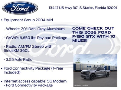 2026 Ford F-150 STX 200A