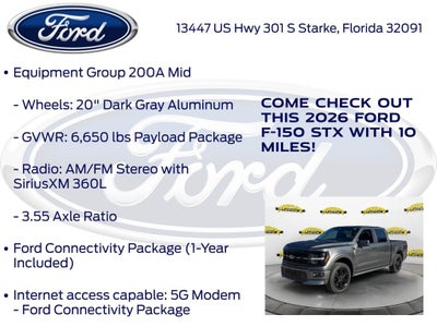 2026 Ford F-150 STX 200A