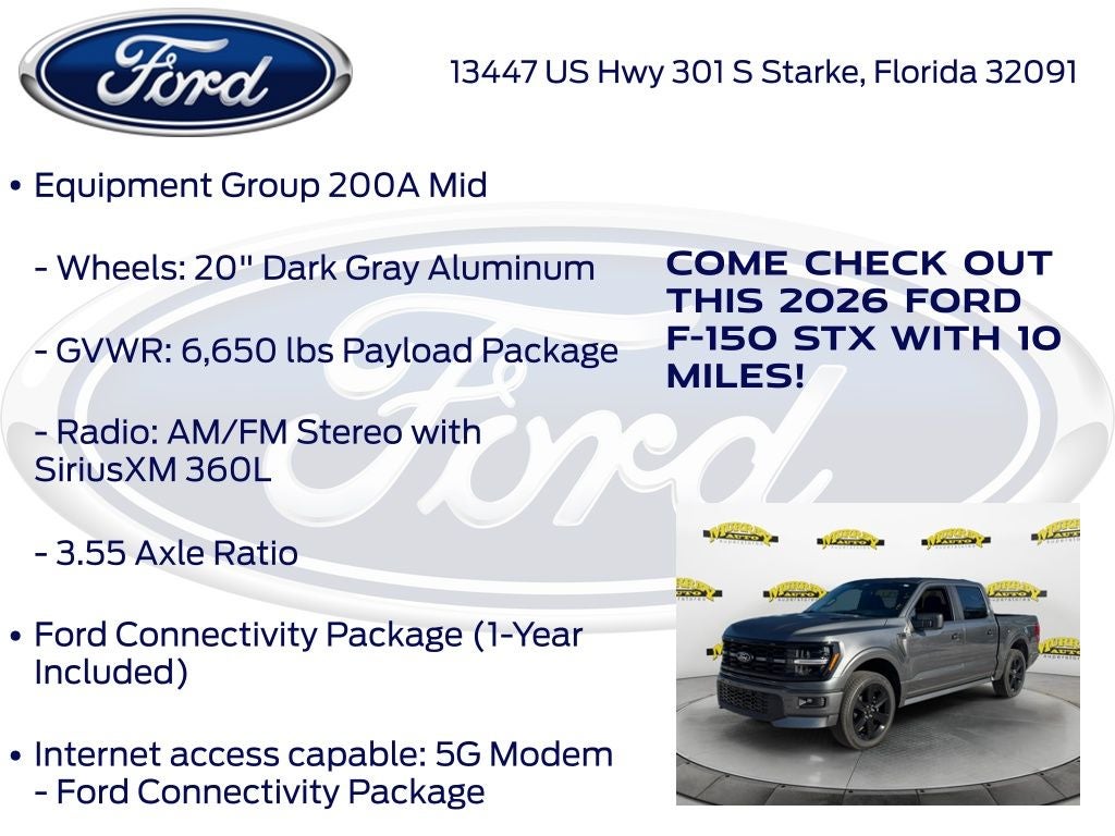 2026 Ford F-150 STX 200A