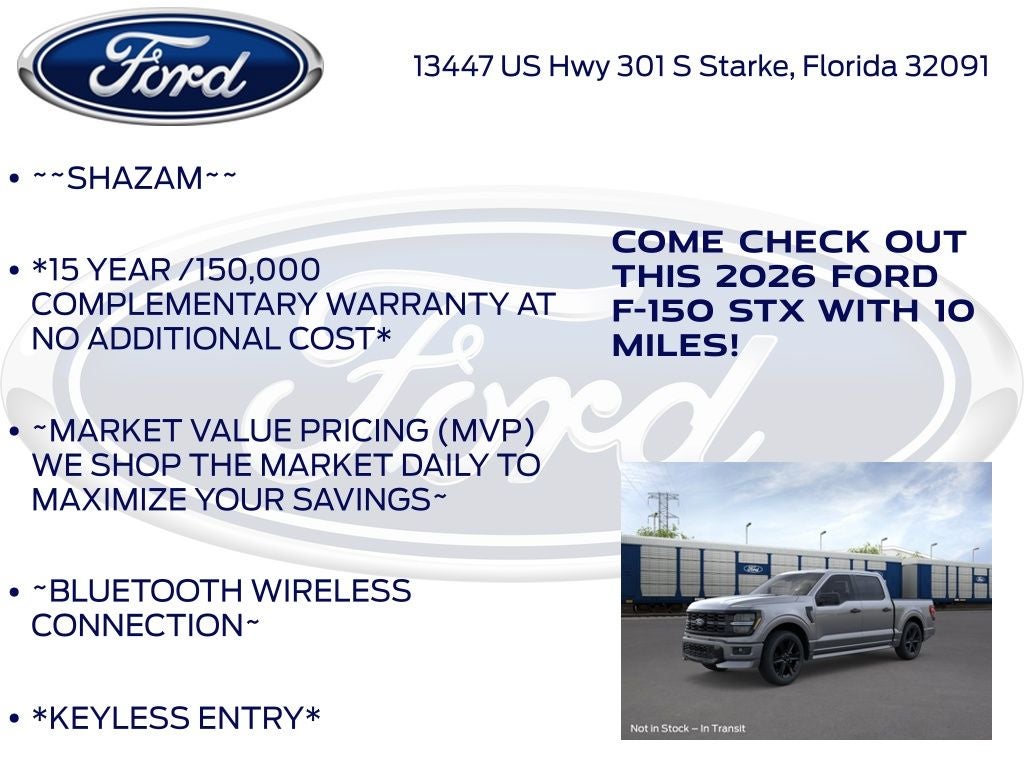 2026 Ford F-150 STX 200A