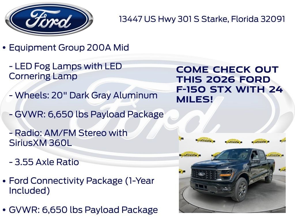 2026 Ford F-150 STX 200A