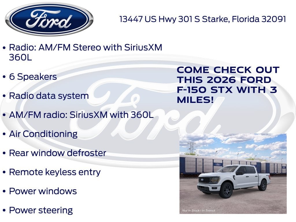 2026 Ford F-150 STX 200A