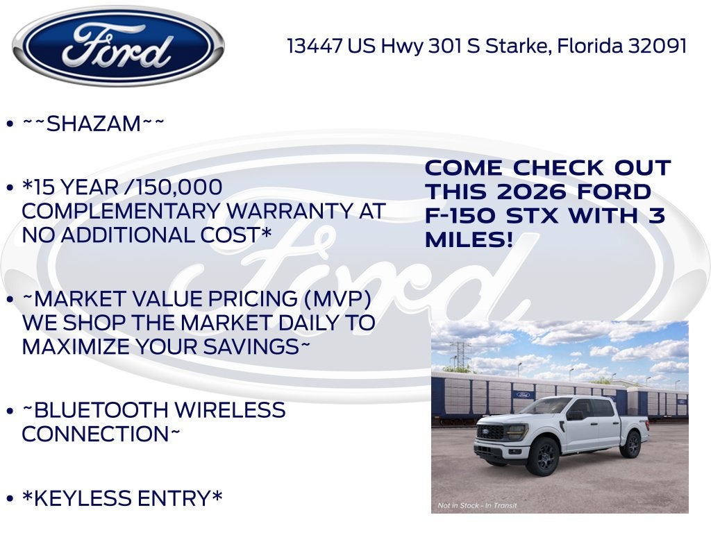 2026 Ford F-150 STX 200A