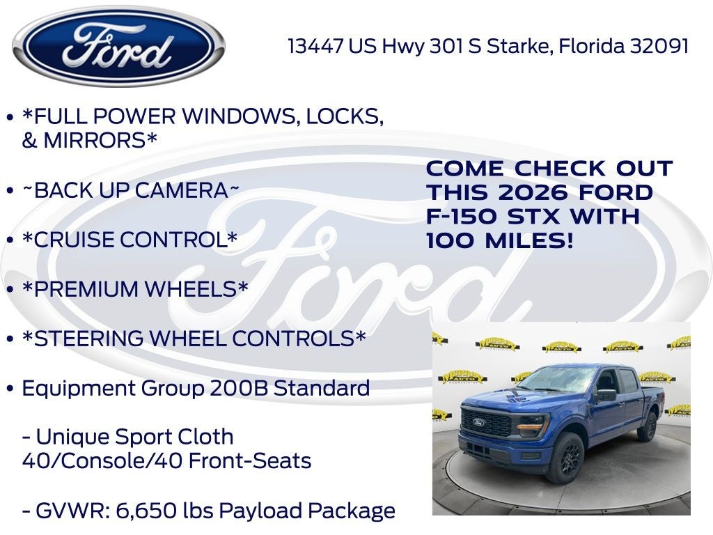 2026 Ford F-150 STX 200B