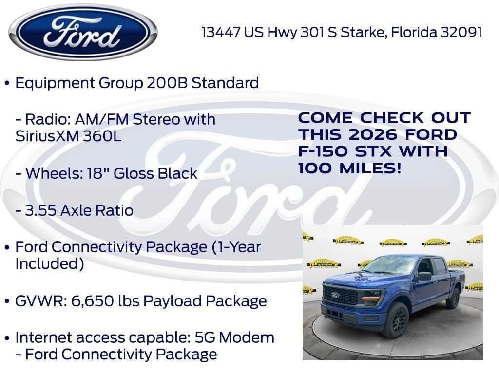 2026 Ford F-150 STX 200B