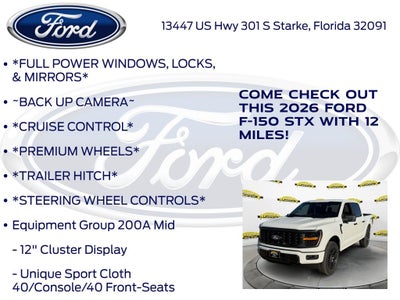 2026 Ford F-150 STX 200A