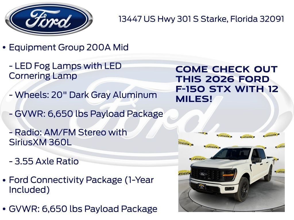 2026 Ford F-150 STX 200A