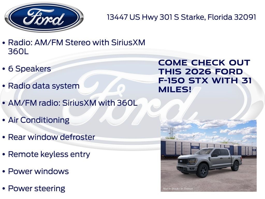 2026 Ford F-150 STX 200A