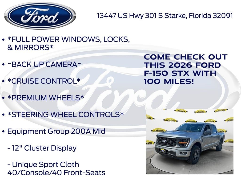 2026 Ford F-150 STX 200A