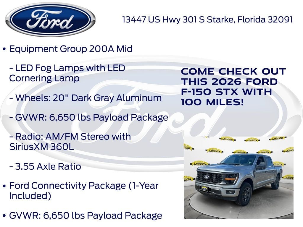 2026 Ford F-150 STX 200A