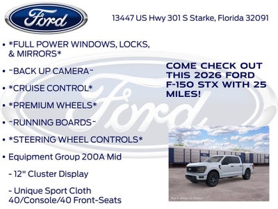 2026 Ford F-150 STX 200A