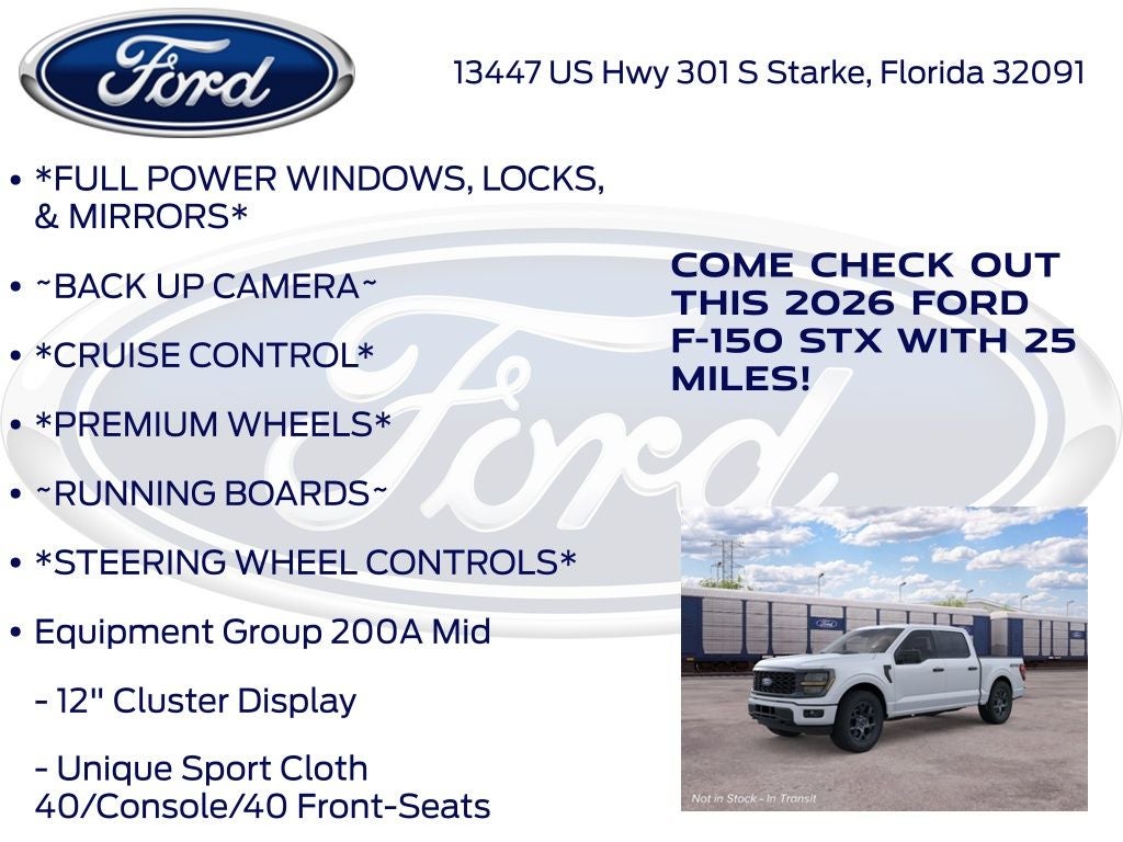 2026 Ford F-150 STX 200A