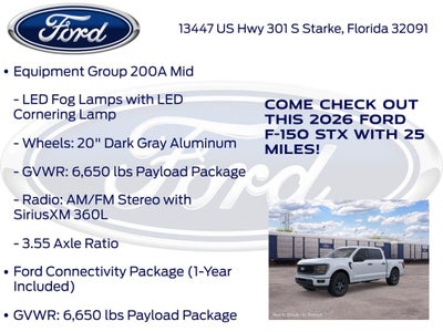 2026 Ford F-150 STX 200A