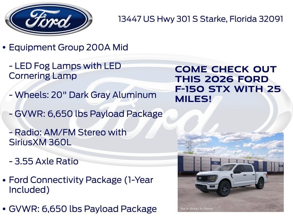 2026 Ford F-150 STX 200A