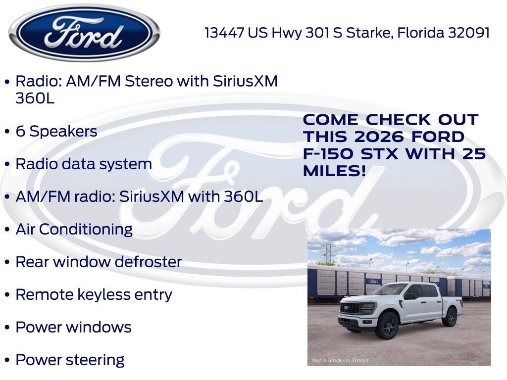 2026 Ford F-150 STX 200A