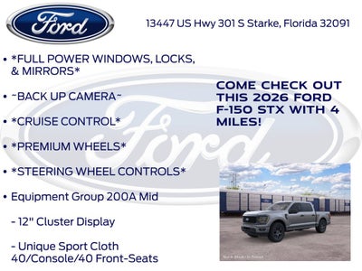 2026 Ford F-150 STX 200A