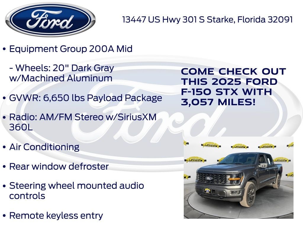 2025 Ford F-150 STX 200A
