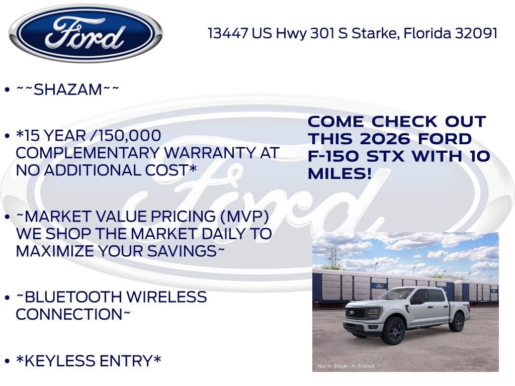 2026 Ford F-150 STX 200A