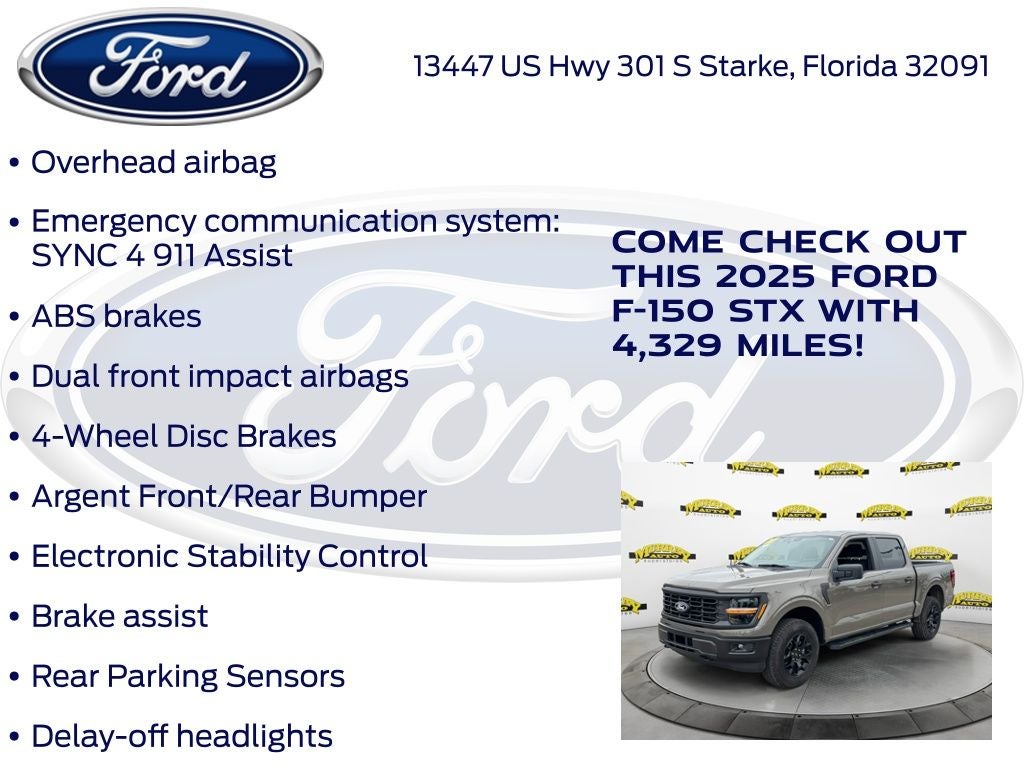 2025 Ford F-150 STX 201A