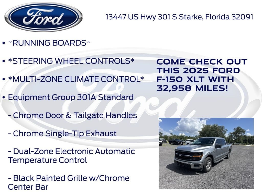 2025 Ford F-150 XLT