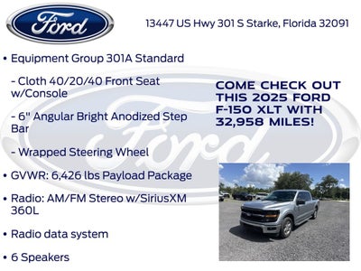 2025 Ford F-150 XLT