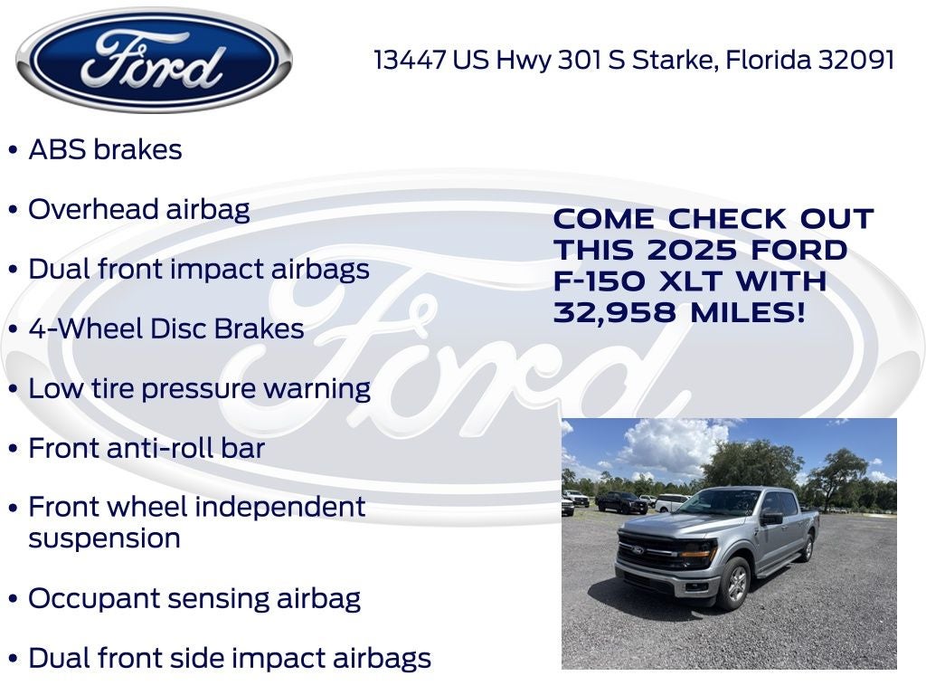 2025 Ford F-150 XLT