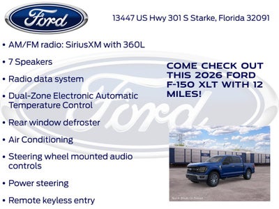 2026 Ford F-150 XLT 301A