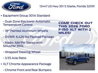2026 Ford F-150 XLT InTransit