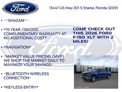 2026 Ford F-150 XLT InTransit