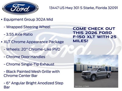 2026 Ford F-150 XLT 302A