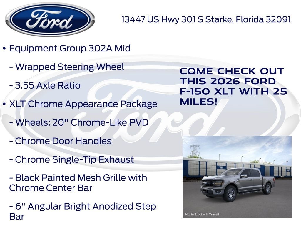 2026 Ford F-150 XLT 302A